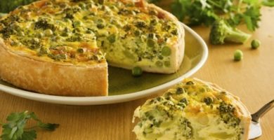 Cómo hacer tarta de brócoli y queso